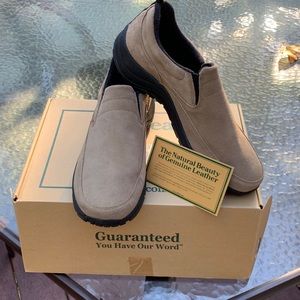 Mens mules LL BEAN 10.5 M bone color